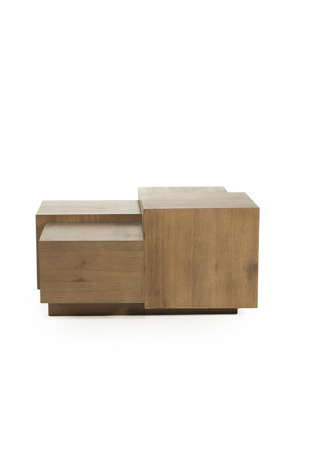 Multilayered Square Oak Coffee Table | Oroa.com