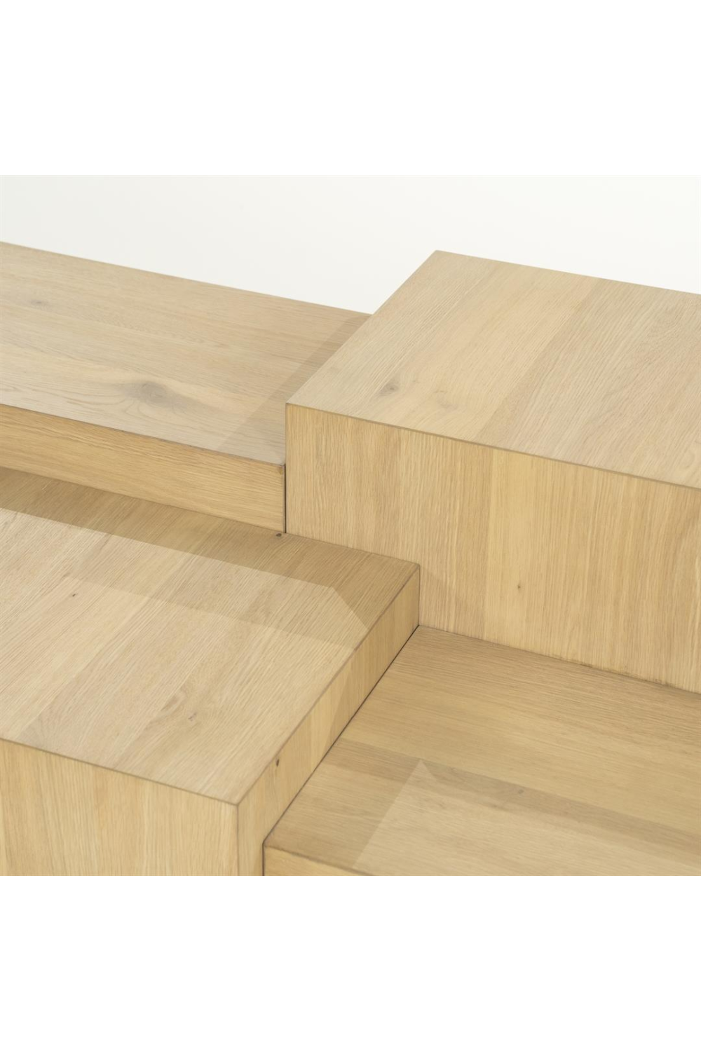 Multilayered Rectangular Oak Coffee Table | Oroa.com