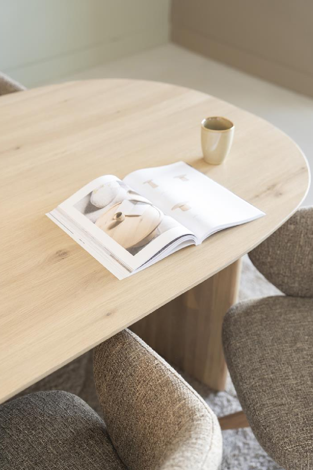 Oak Scandinavian Dining Table S | Oroa.com