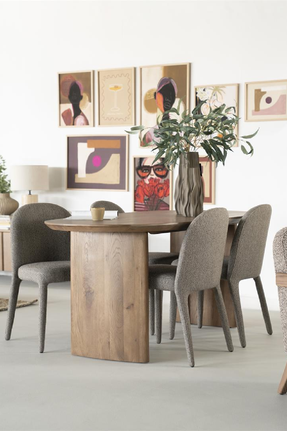 Oak Scandinavian Dining Table S | Oroa.com