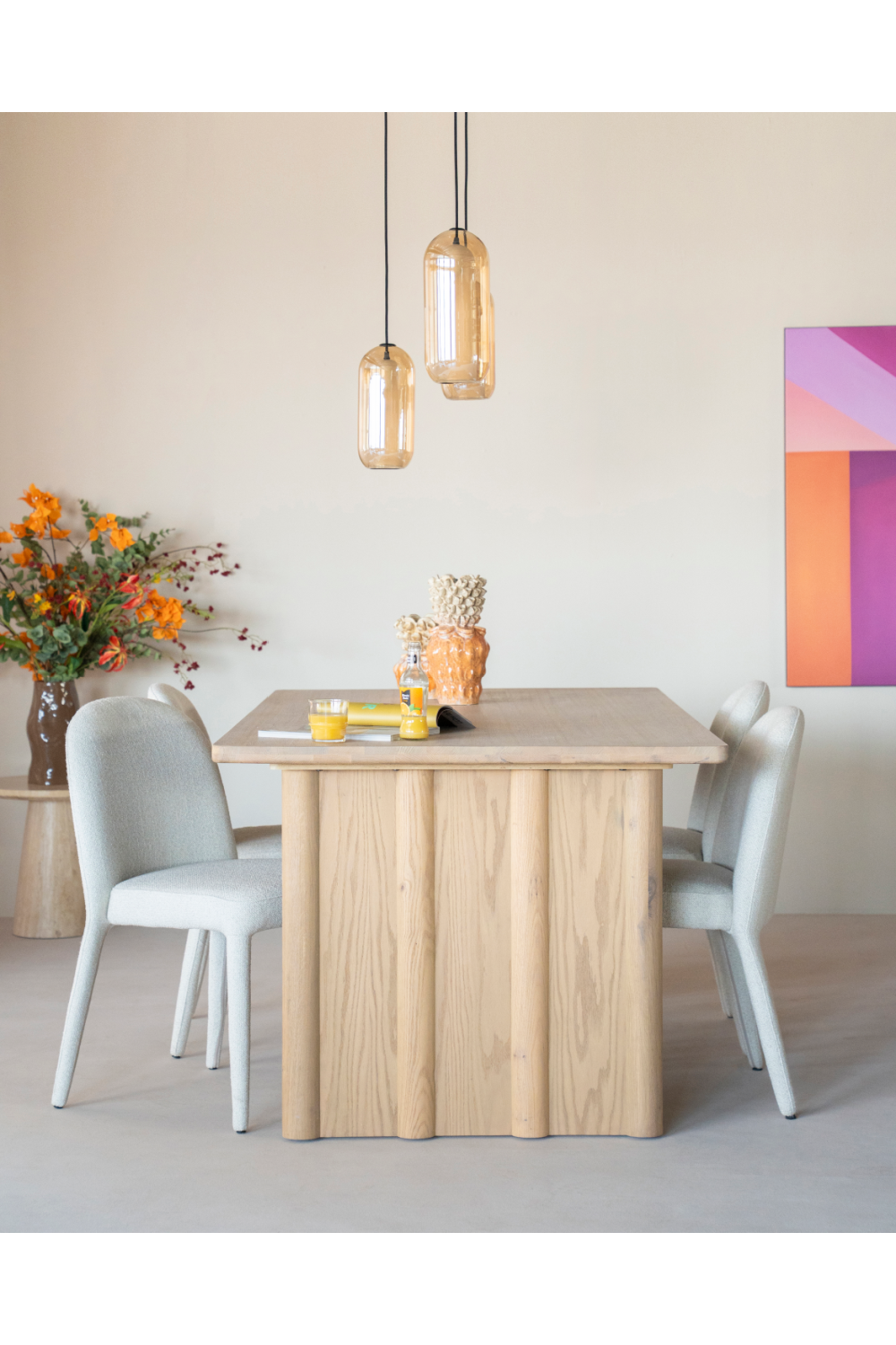 Rectangular Oak Dining Table M | Eleonora Jake | OROA.com