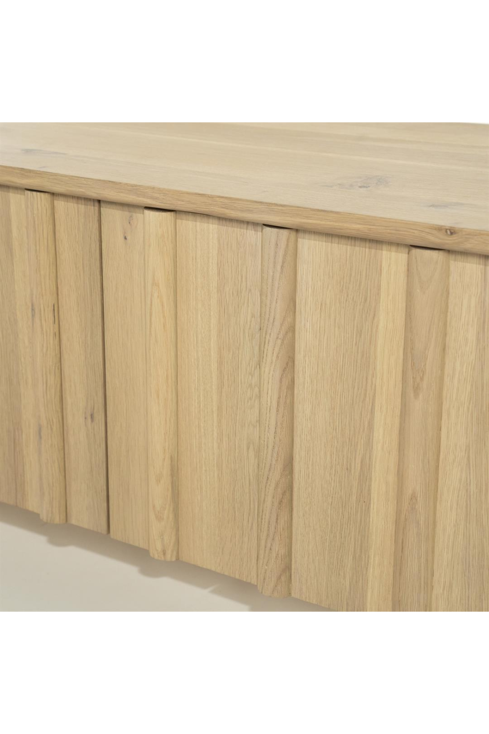 Oak Wood 6-Door TV Cabinet | Oroa.com