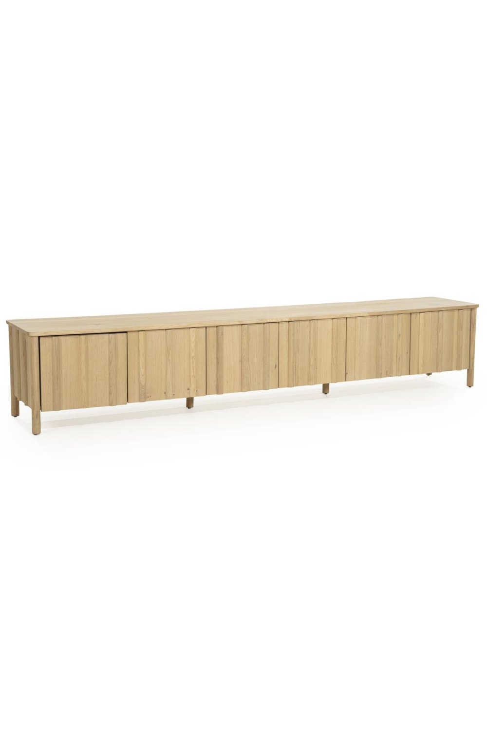 Oak Wood 6-Door TV Cabinet | Eleonora Jake | Oroa.com