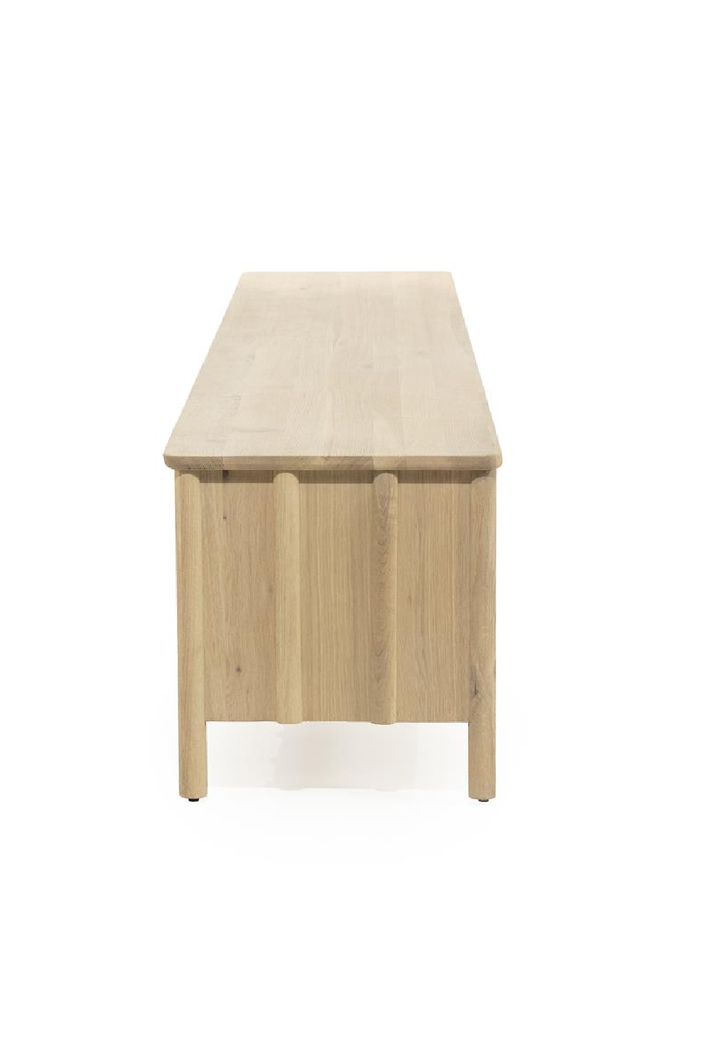 Oak Wood 6-Door TV Cabinet | Oroa.com