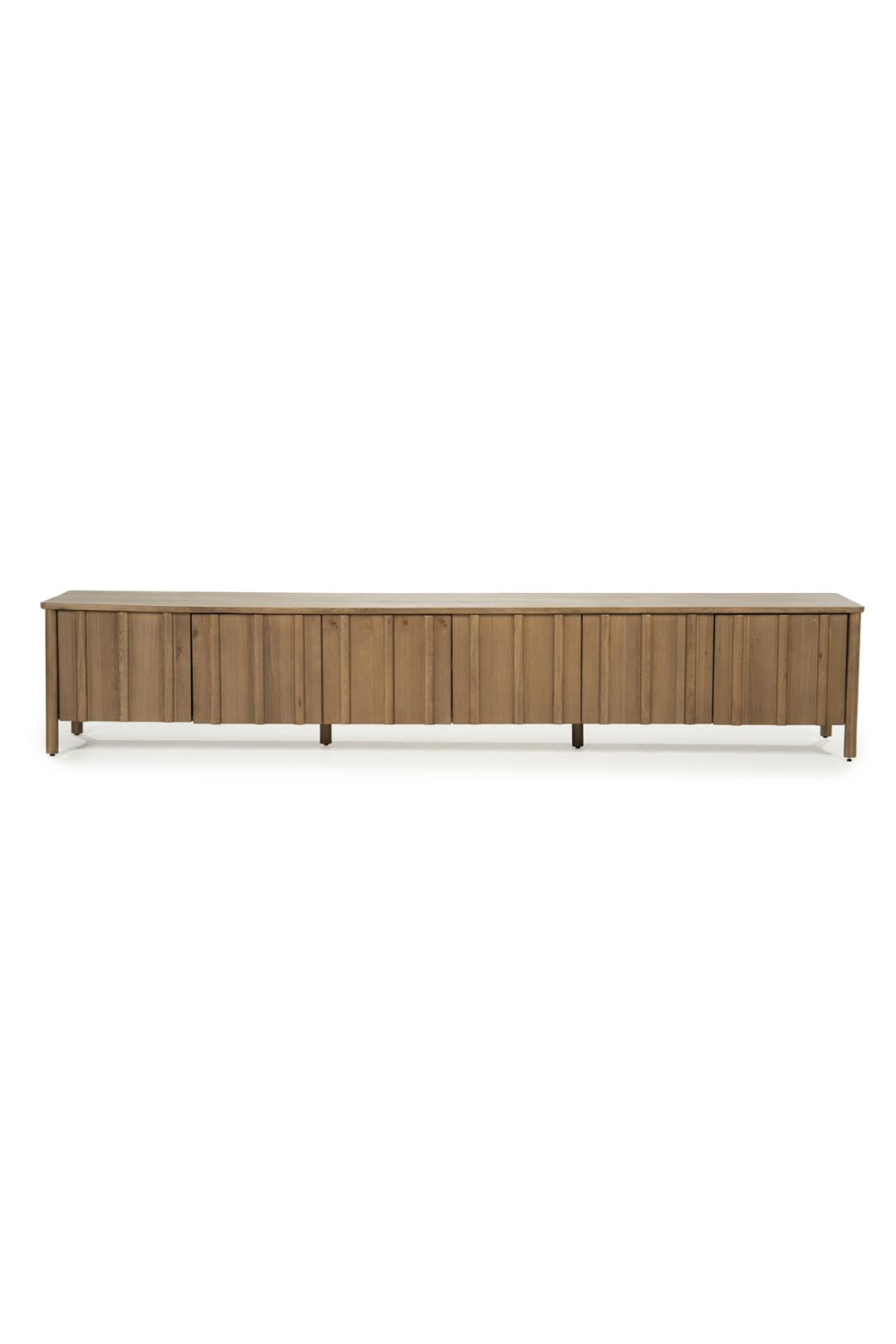Oak Wood 6-Door TV Cabinet | Eleonora Jake | Oroa.com