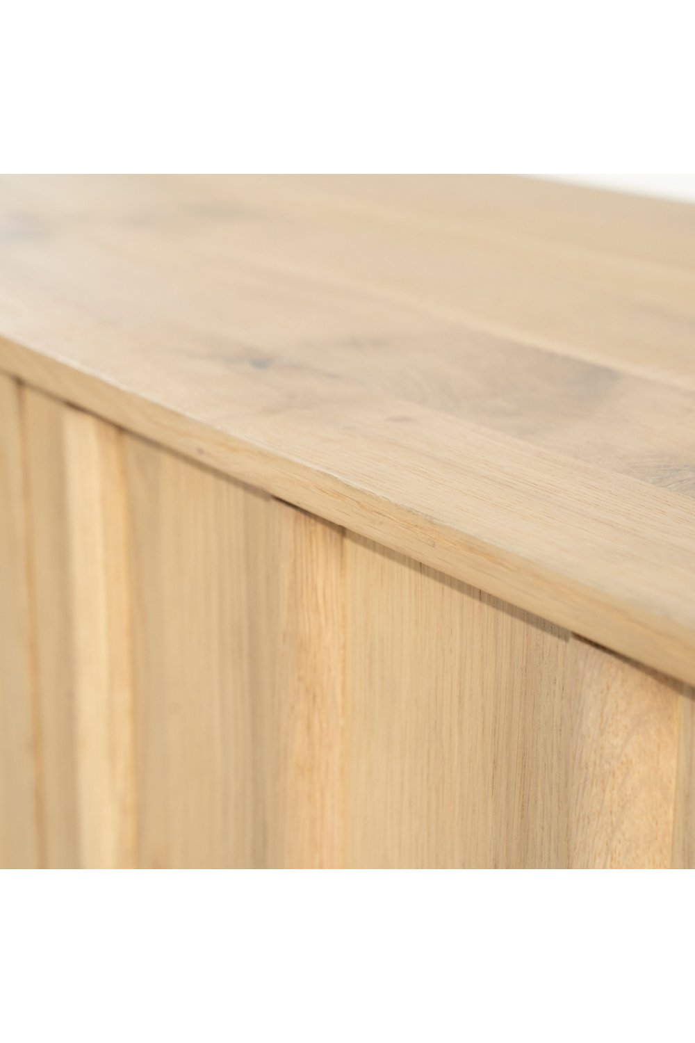 Oak Wood 4-Door Sideboard | Oroa.com