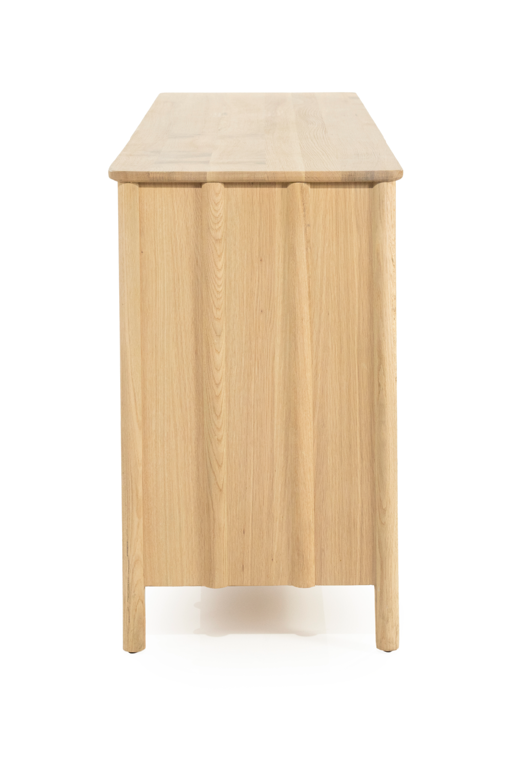 Oak Wood 4-Door Sideboard | Oroa.com