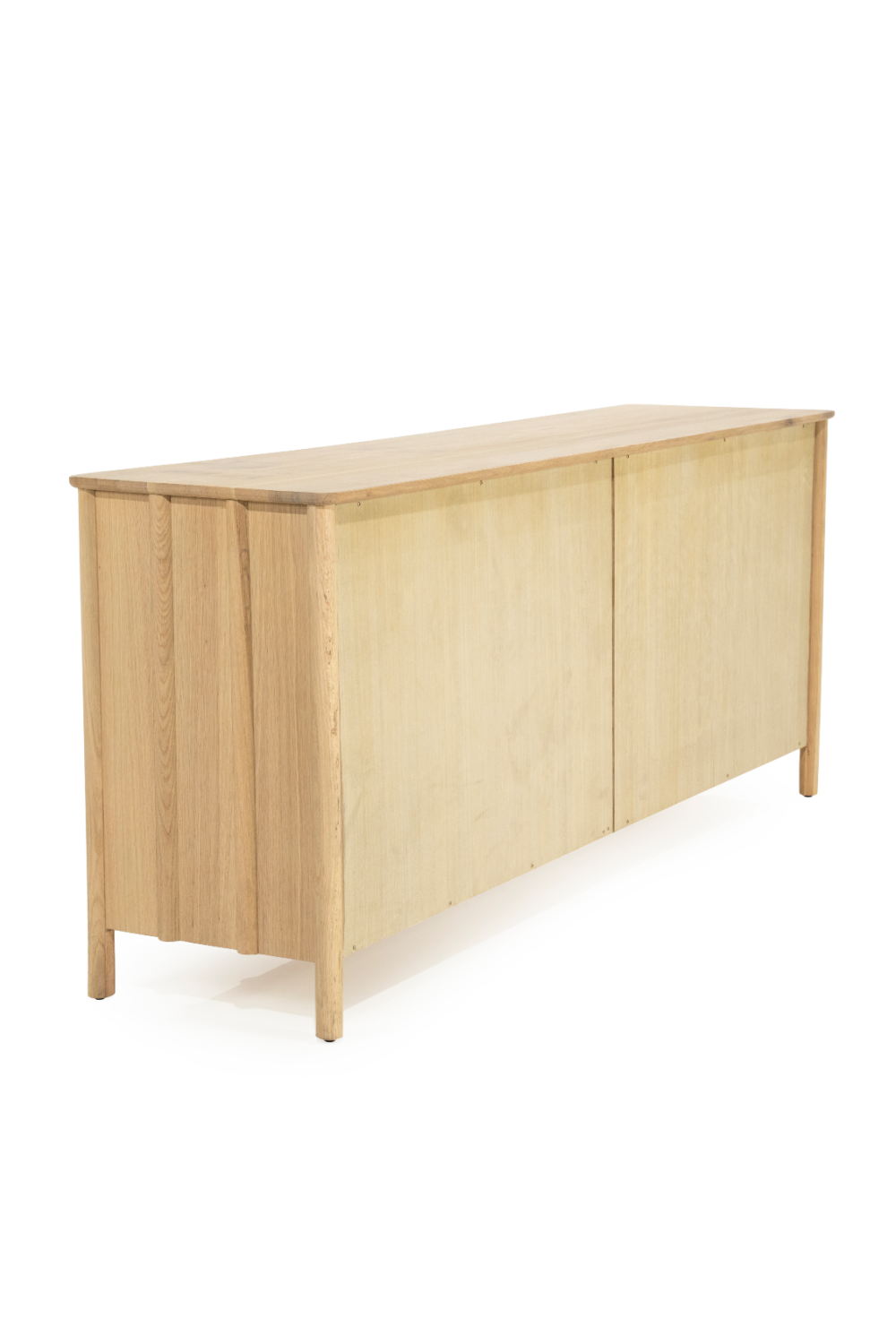 Oak Wood 4-Door Sideboard | Oroa.com