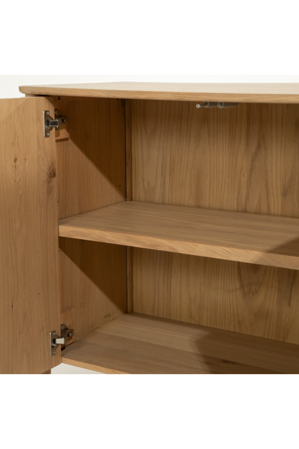 Oak Wood 4-Door Sideboard | Oroa.com
