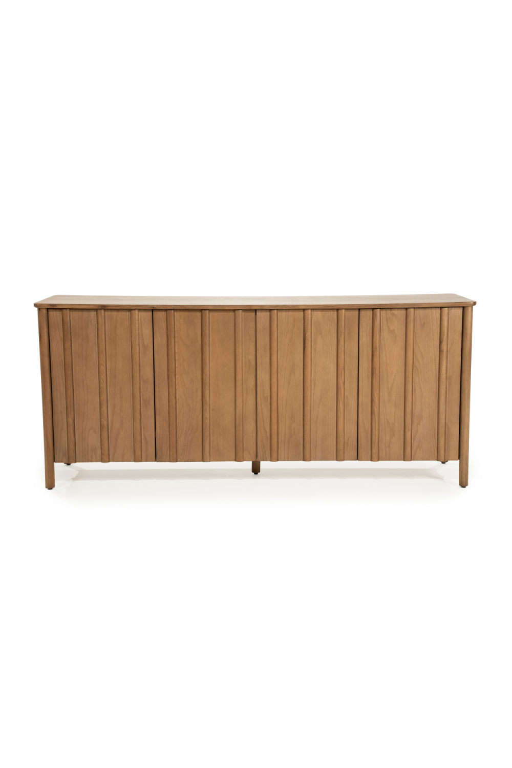 Oak Wood 4-Door Sideboard | Oroa.com