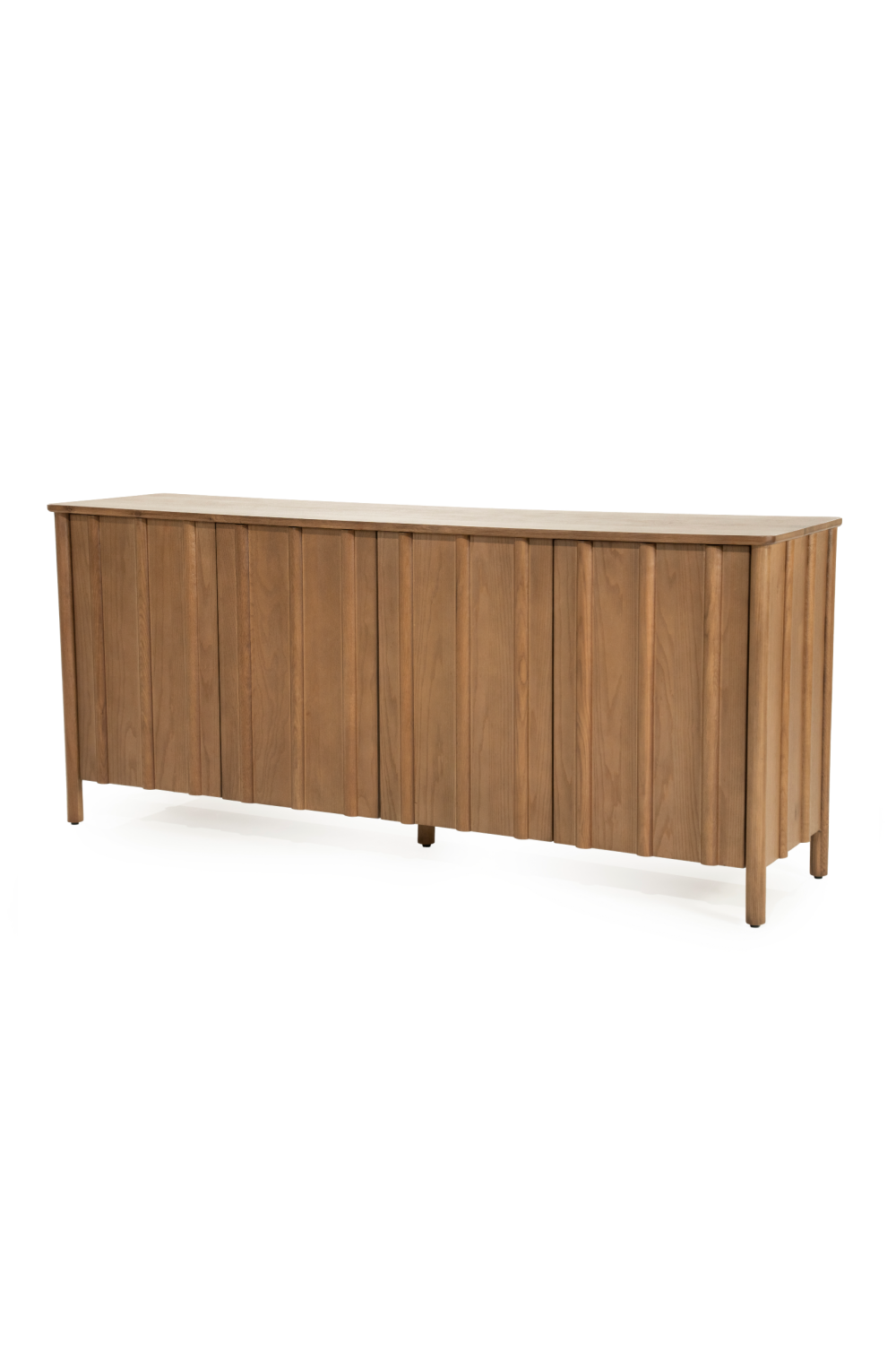 Oak Wood 4-Door Sideboard | Oroa.com