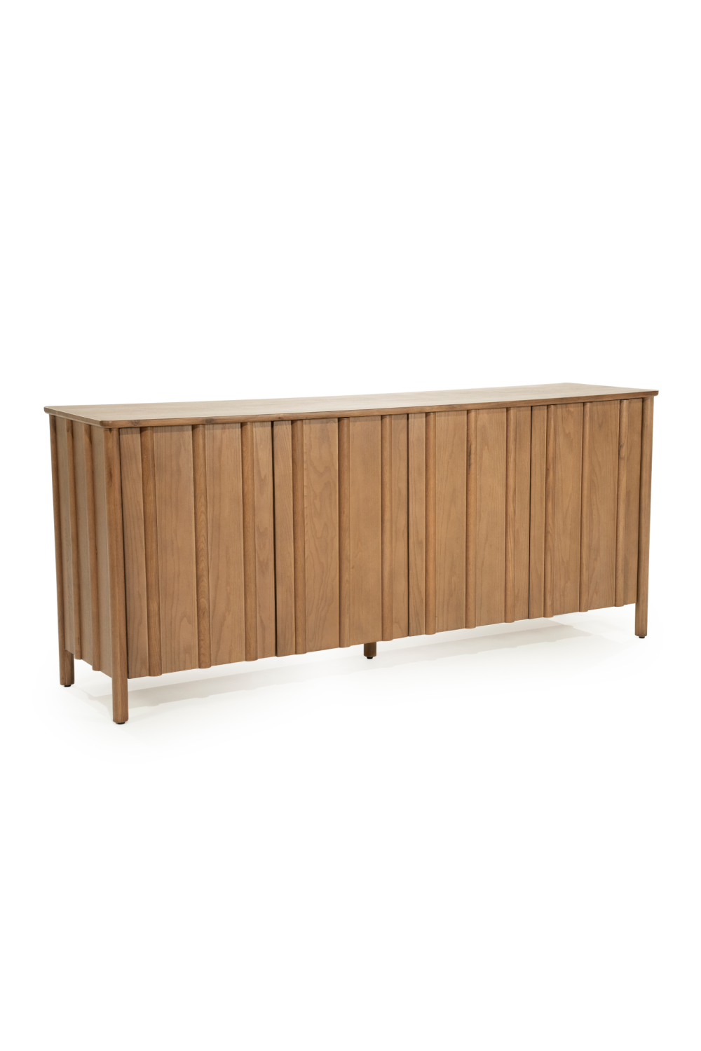 Oak Wood 4-Door Sideboard | Oroa.com