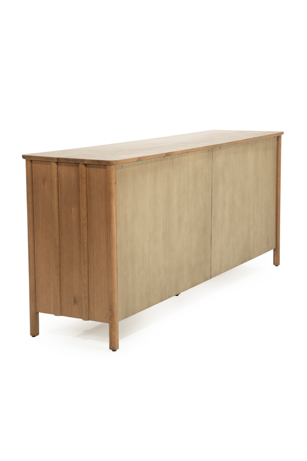 Oak Wood 4-Door Sideboard | Oroa.com