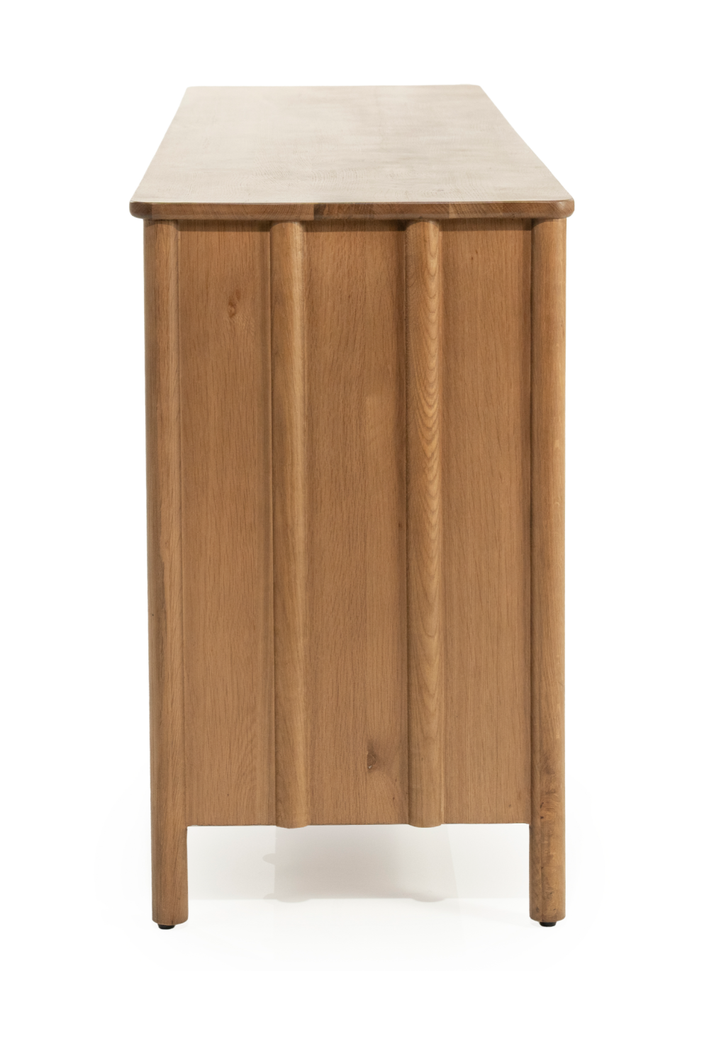 Oak Wood 4-Door Sideboard | Oroa.com