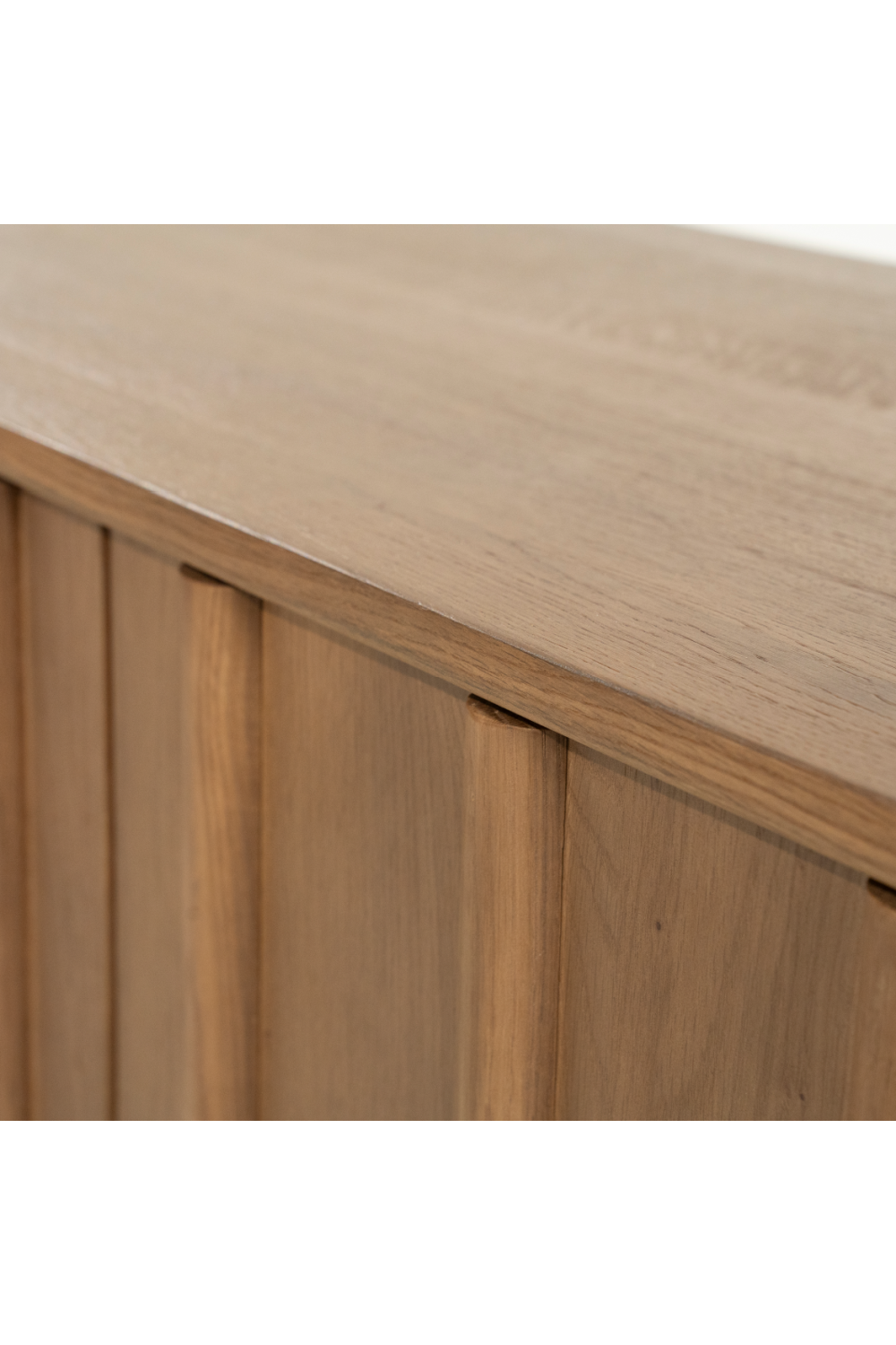 Oak Wood 4-Door Sideboard | Oroa.com