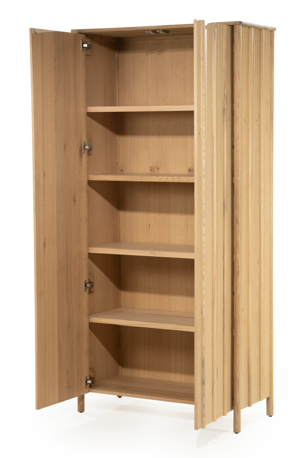 Oak Wood 2-Door Cabinet | Eleonora Jake | OROA.com