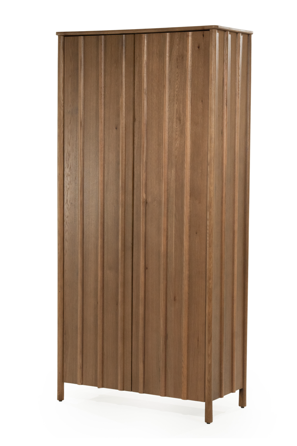 Oak Wood 2-Door Cabinet | Oroa.com