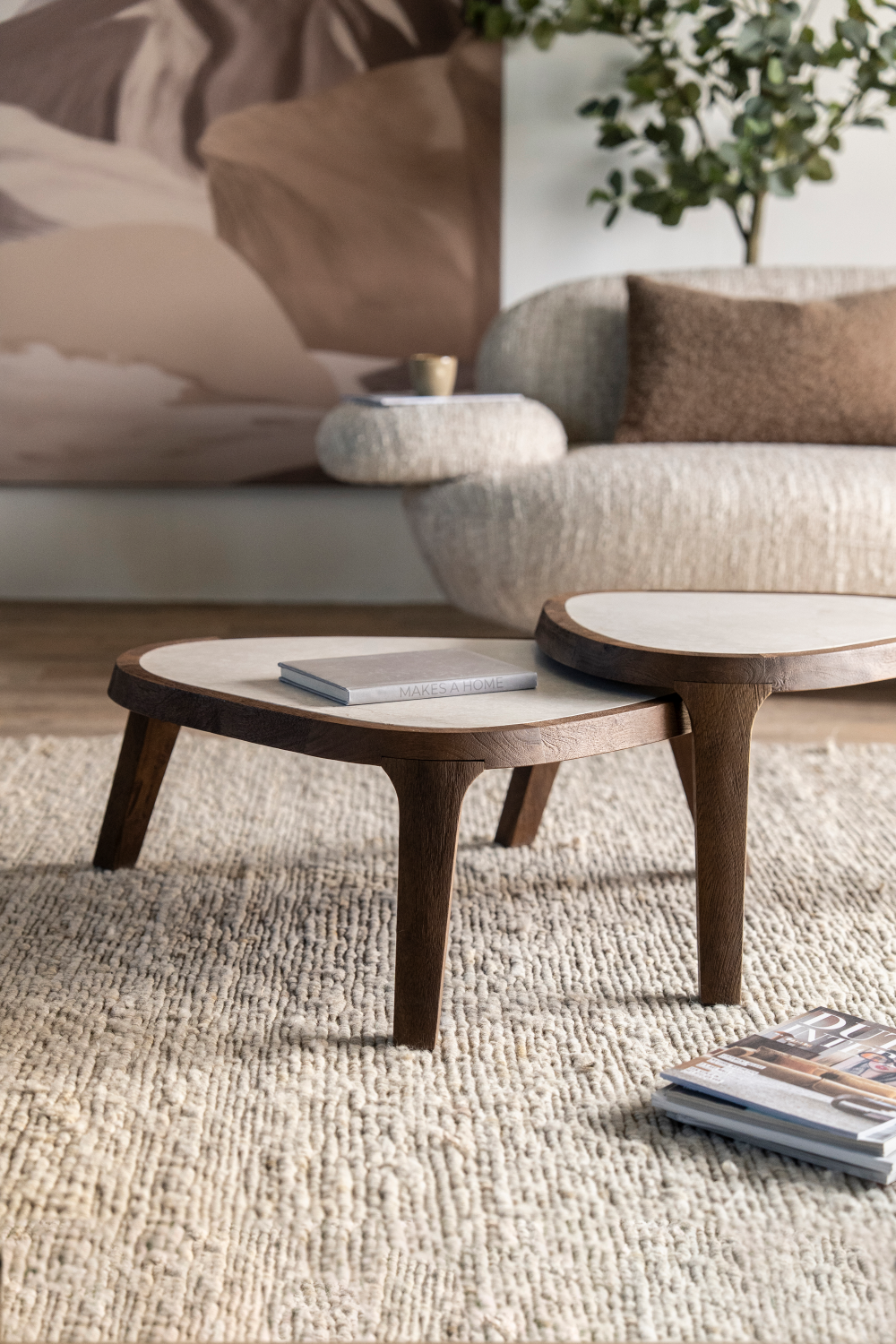 White Marble Top Coffee Table | Oroa.com