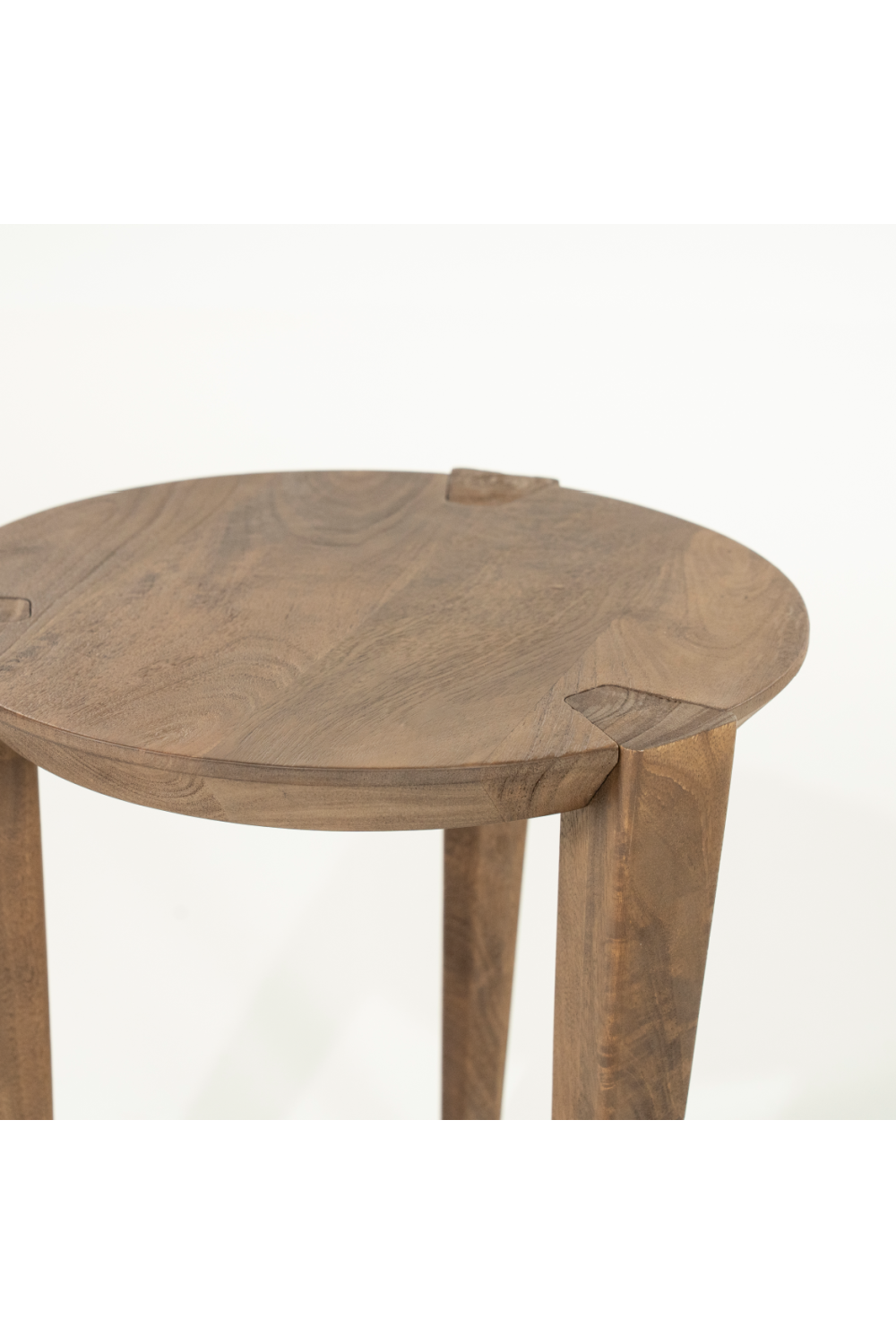Three-Legged Mango Side Table | Eleonora Davina | Oroa.com
