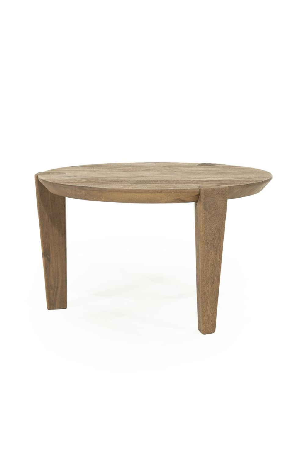 Round Mango Wood Coffee Table | Oroa.com