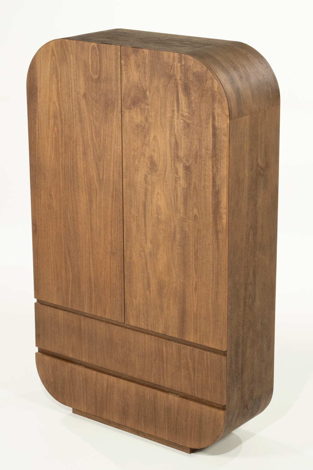 2-Door Mango Wood Cabinet | Oroa.com