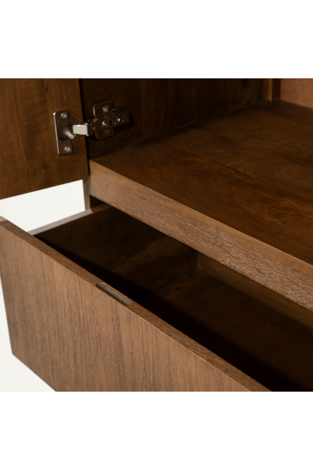 2-Door Mango Wood Cabinet | Oroa.com