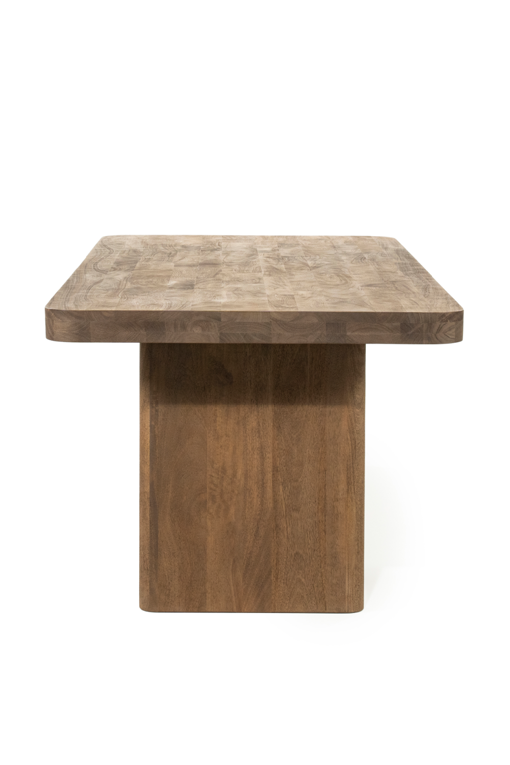 Brushed Mango Wood Dining Table | Oroa.com