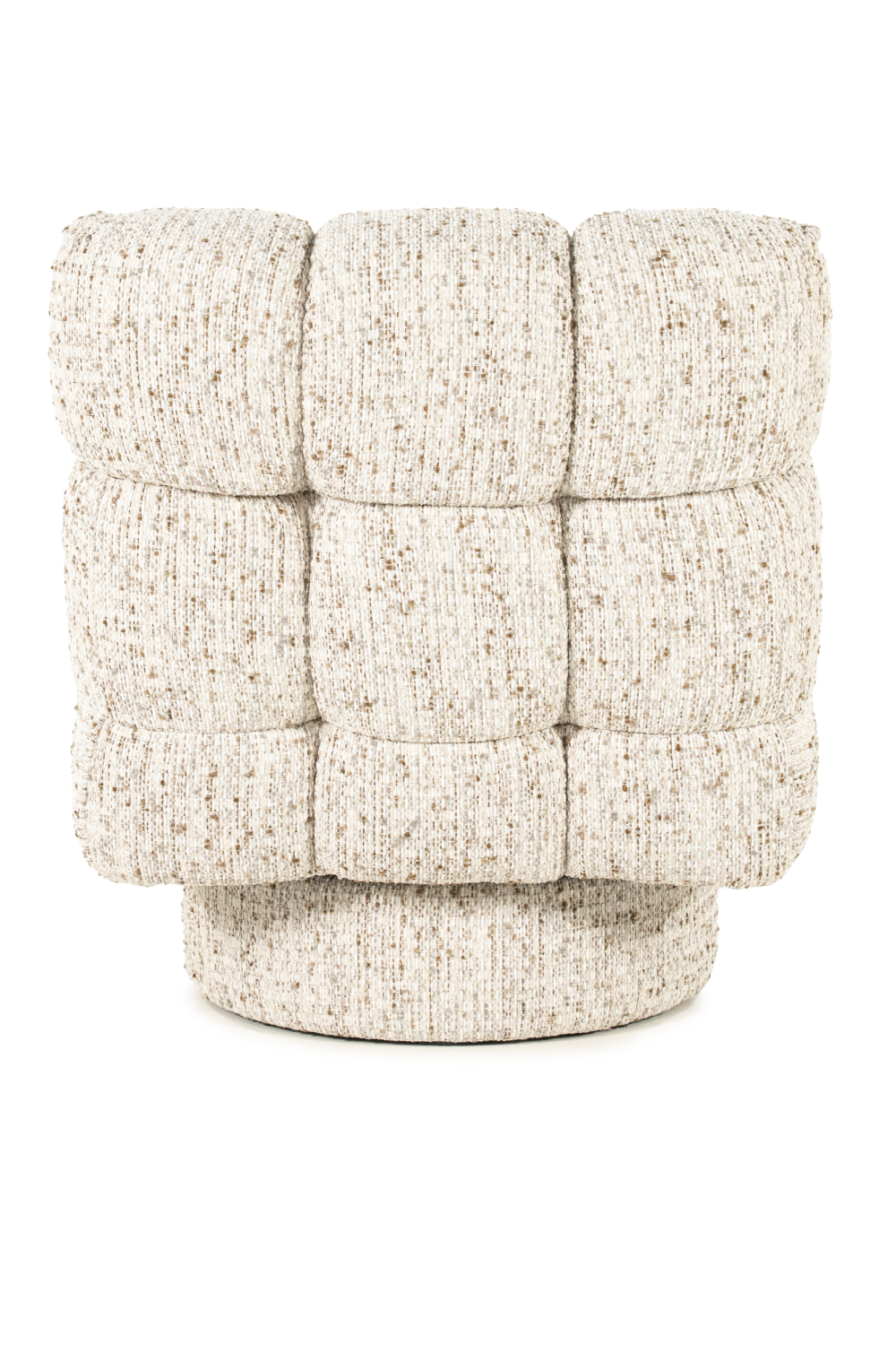 Round Base Tufted Lounge Chair | Oroa.com