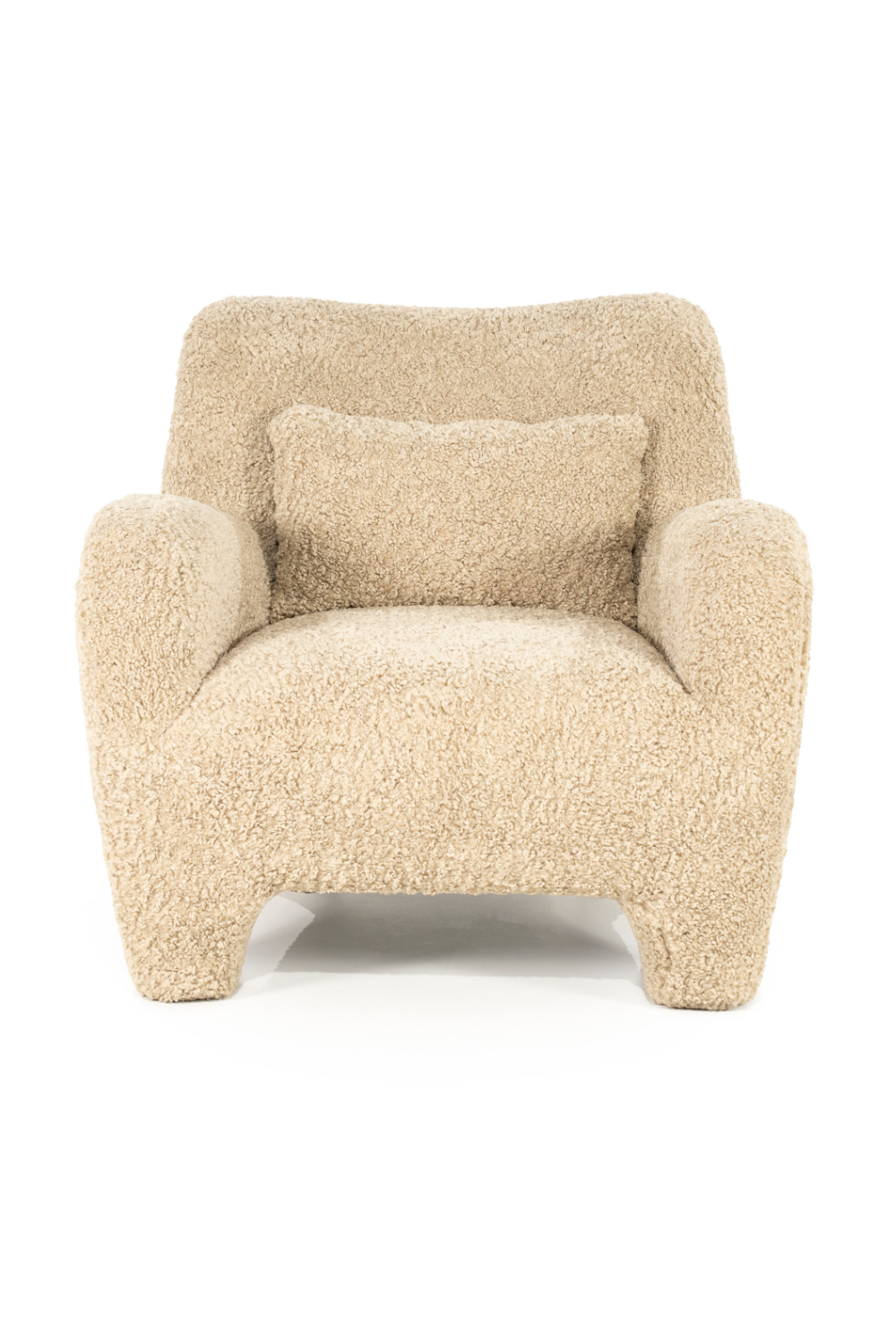 Taupe Upholstered Lounge Chair | Oroa.com