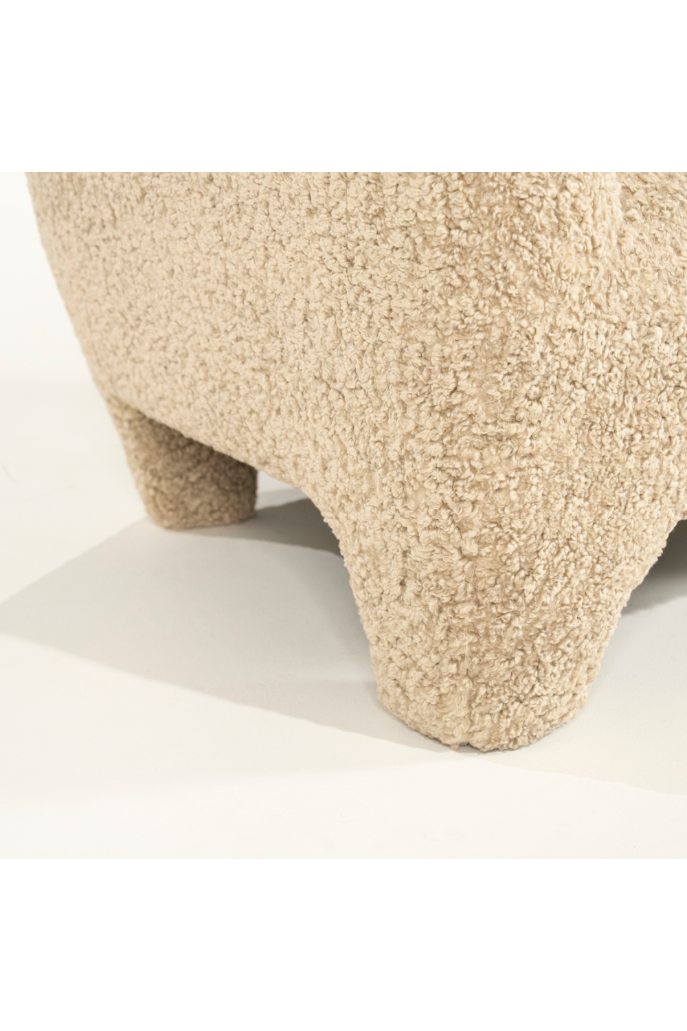 Taupe Upholstered Lounge Chair | Oroa.com