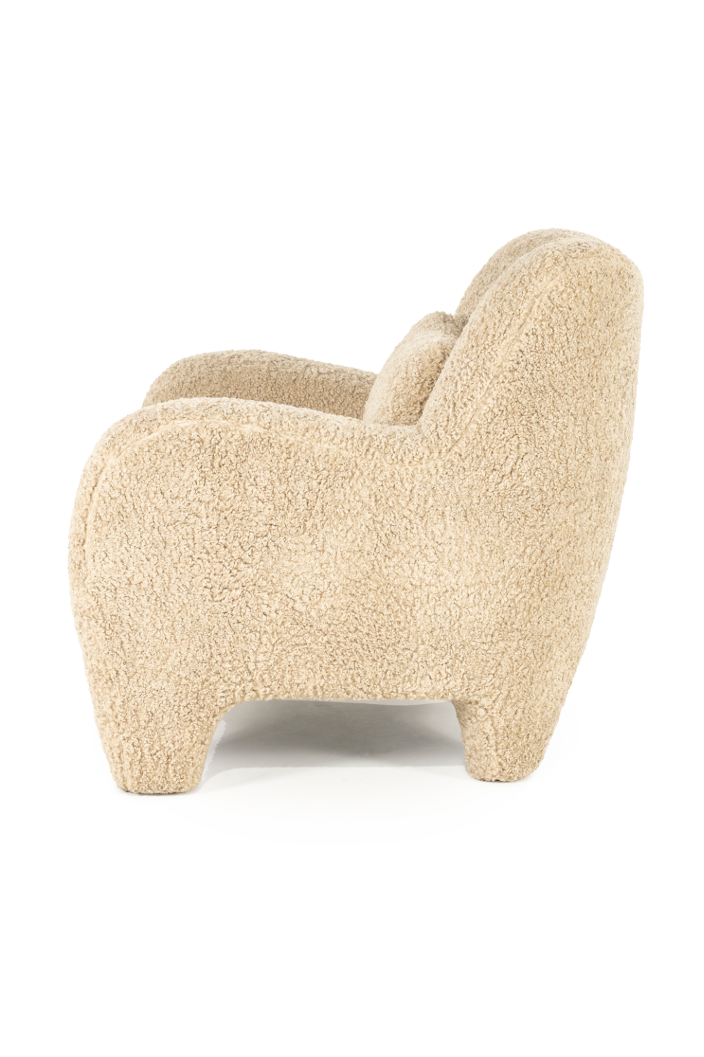 Taupe Upholstered Lounge Chair | Eleonora Fenna | Oroa.com