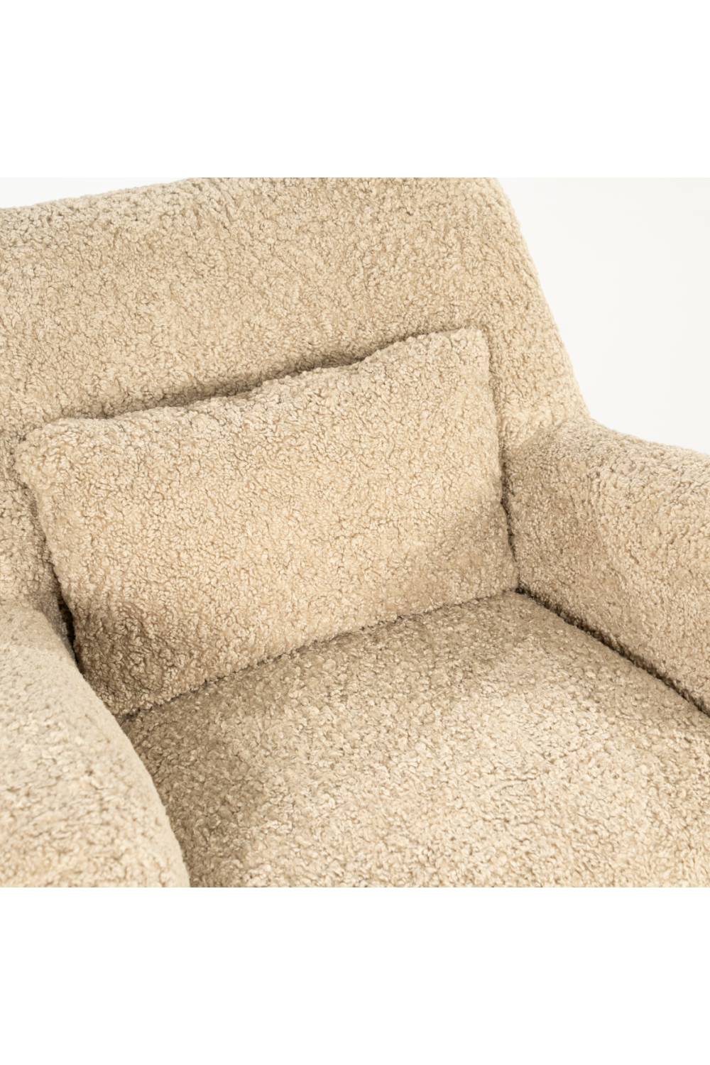 Taupe Upholstered Lounge Chair | Eleonora Fenna | Oroa.com