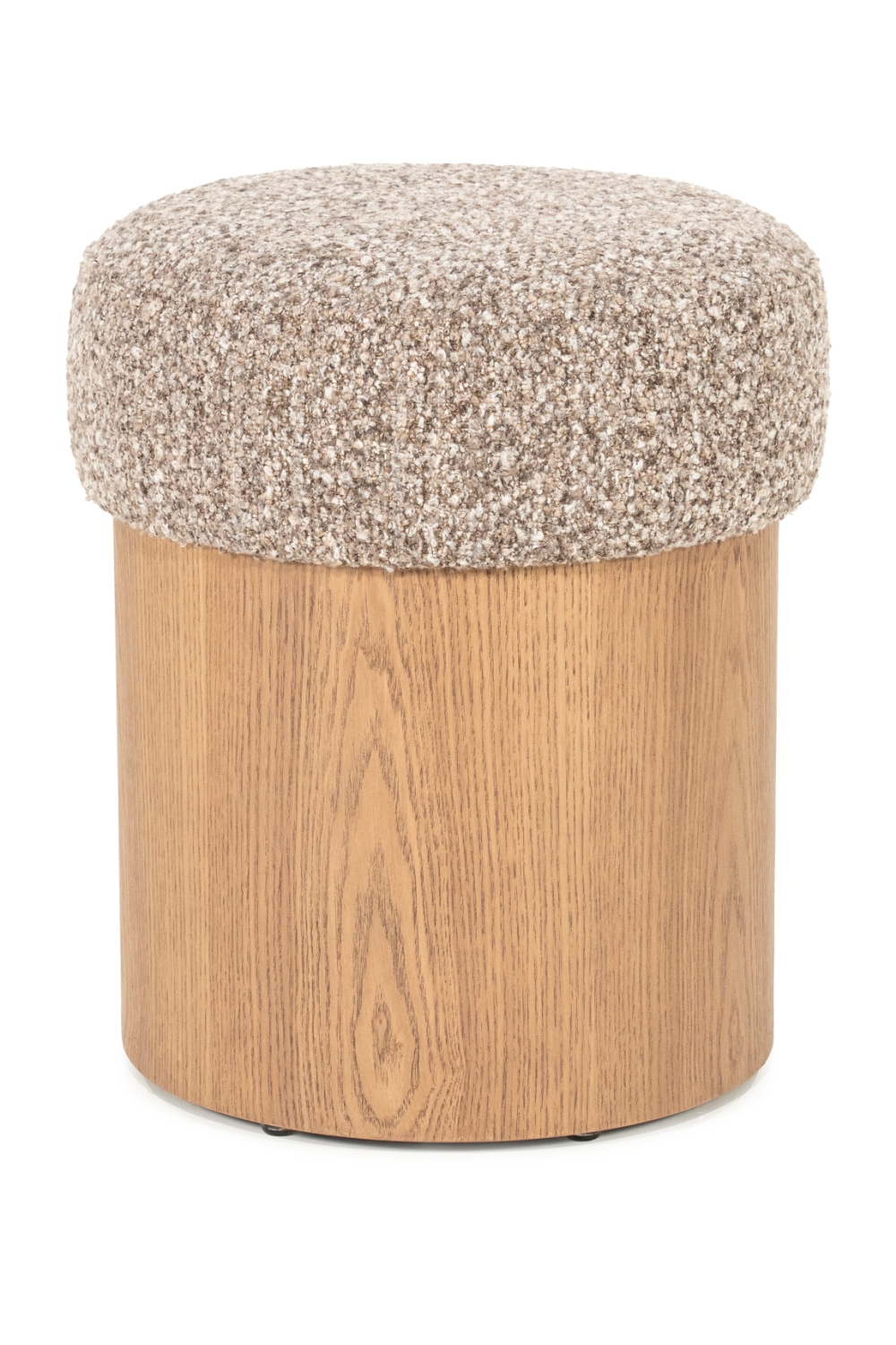 Cushioned Ash Wood Stool | Oroa.com