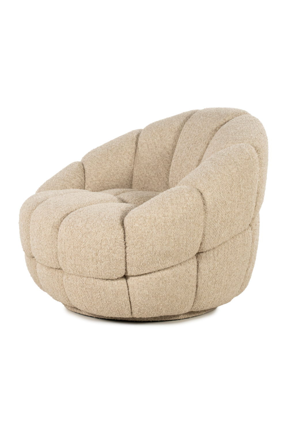 Round Channeled Lounge Chair | Eleonora Tina | Oroa.com