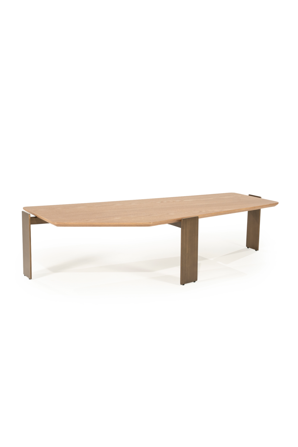 Asymmetrical Wooden Coffee Table | Eleonora Robert | Oroa.com