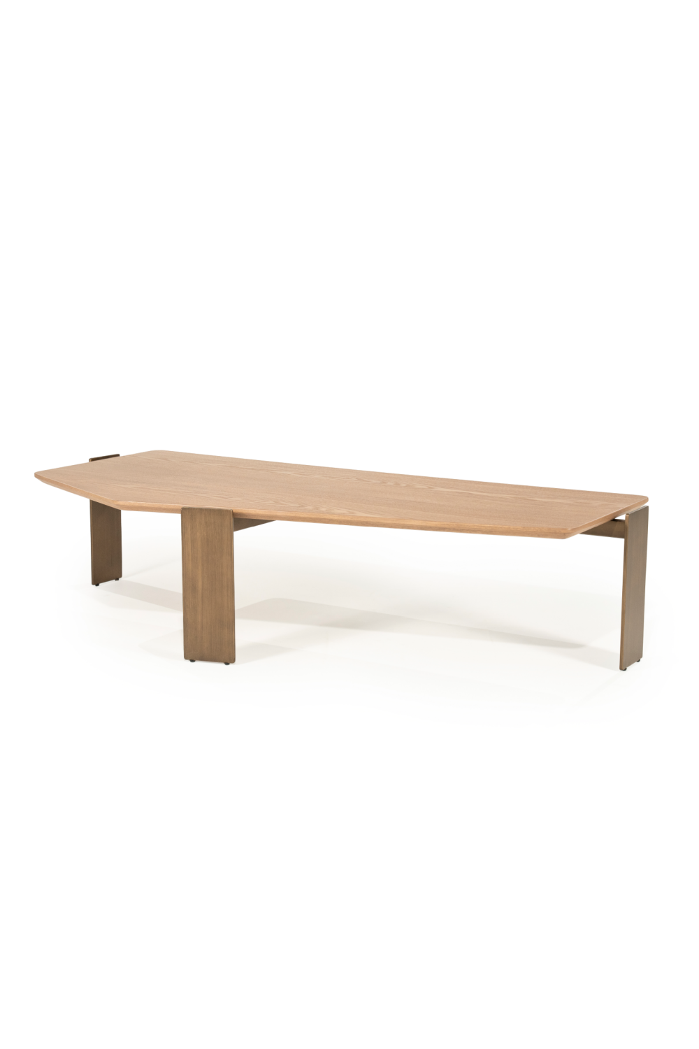 Asymmetrical Wooden Coffee Table | Oroa.com
