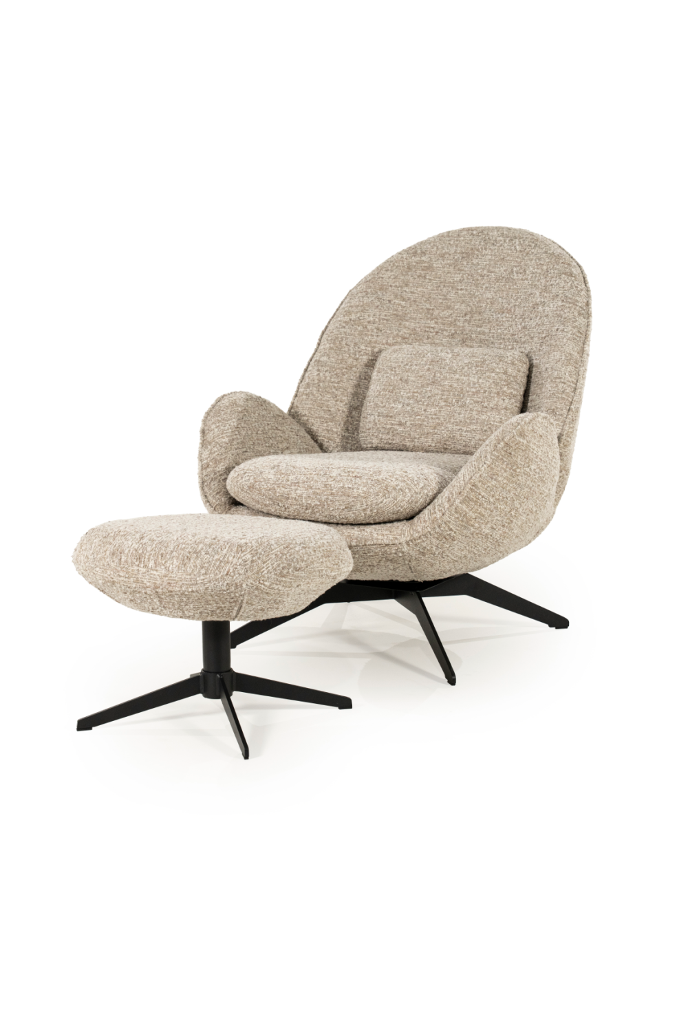 Arched-Back Lounge Chair | Oroa.com