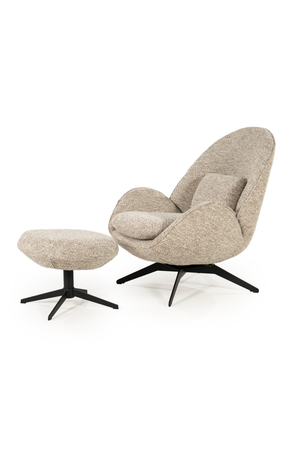 Arched-Back Lounge Chair | Oroa.com
