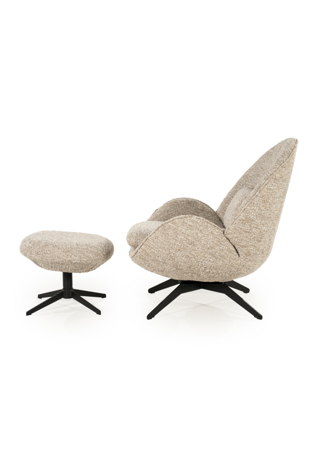 Arched-Back Lounge Chair | Oroa.com