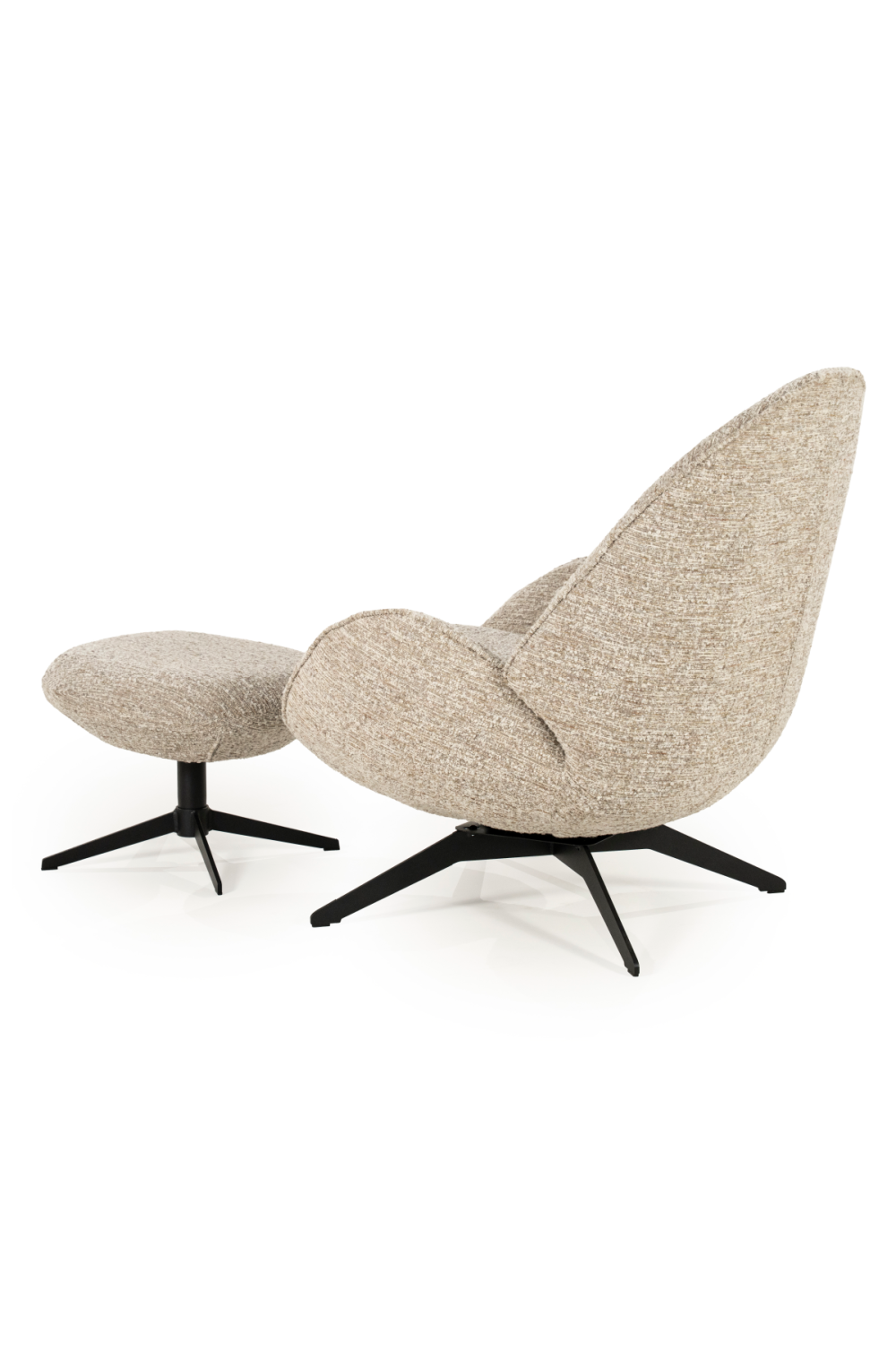 Arched-Back Lounge Chair | Oroa.com