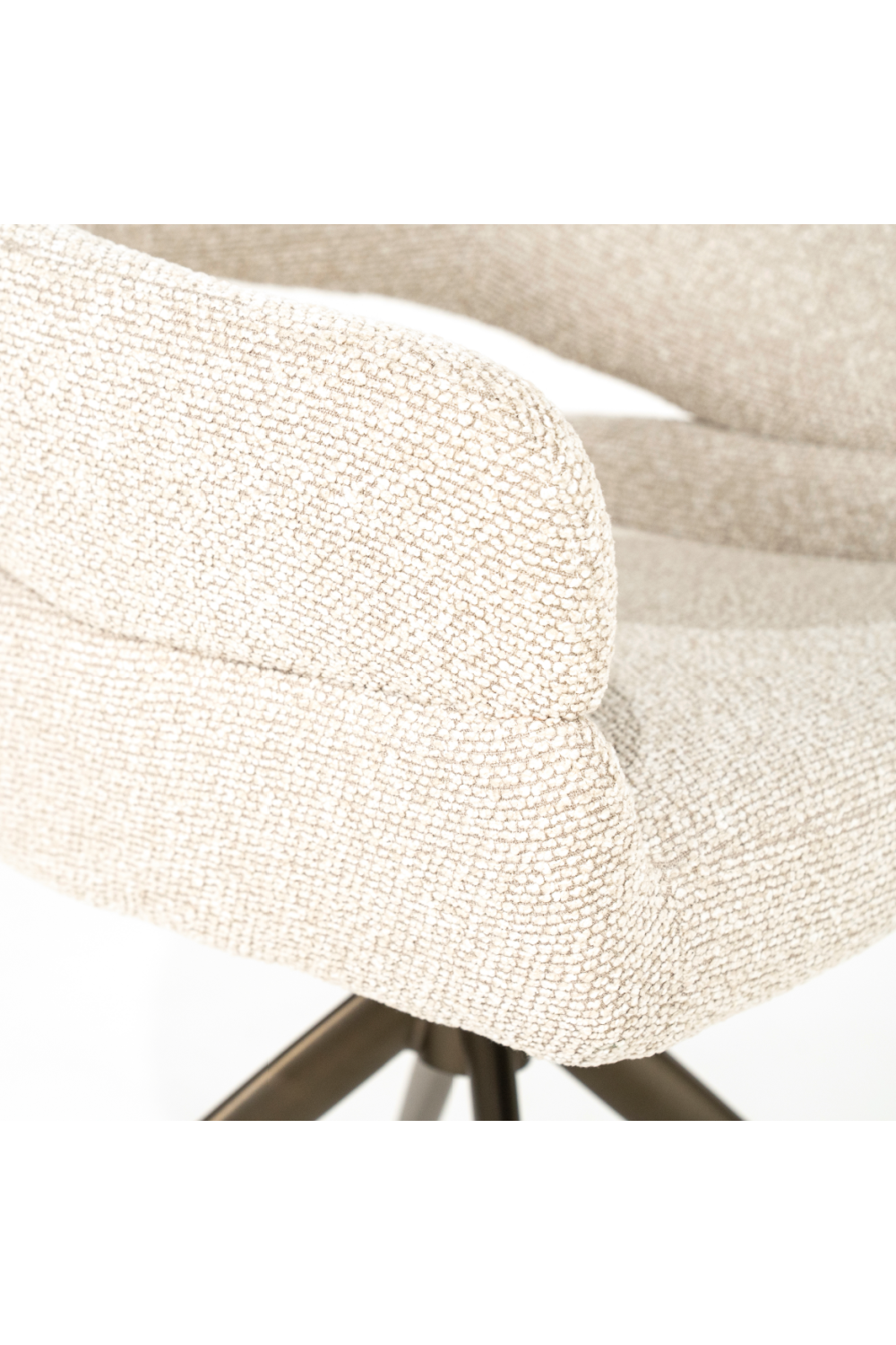 Open-Back Swivel Chair | Eleonora Hailey | Oroa.com