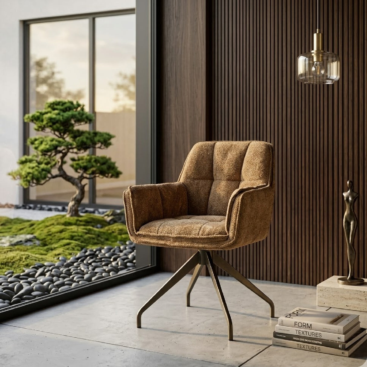 Square Tufted Side Chair | Oroa.com