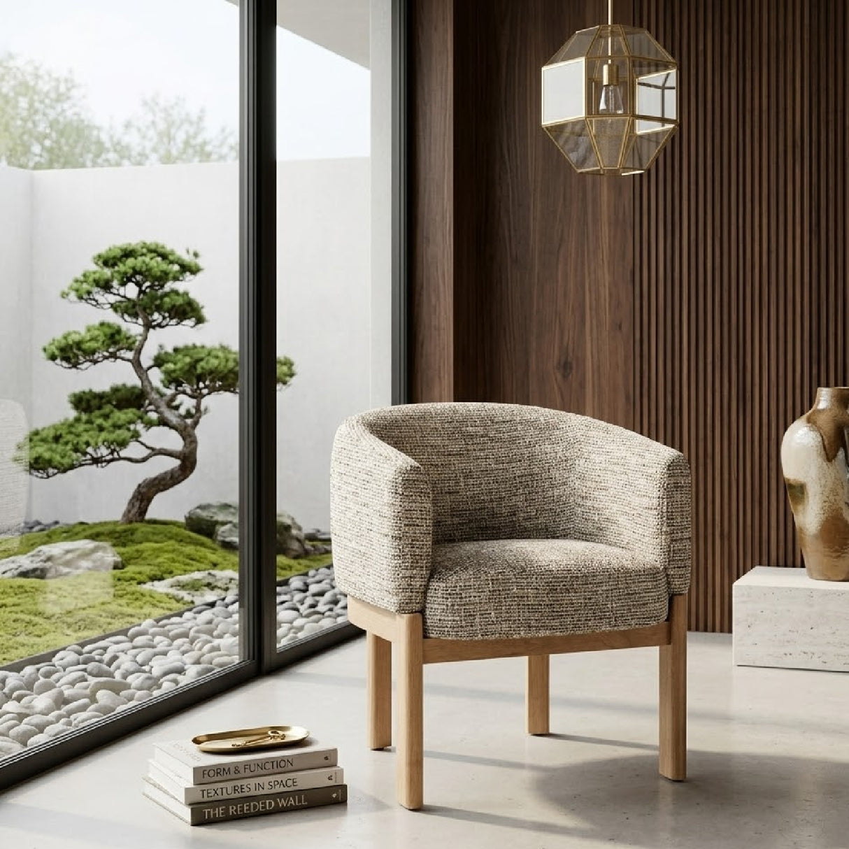 Modern European furniture - Curved Lounge Chair - www.oroa.com | Oroa.com