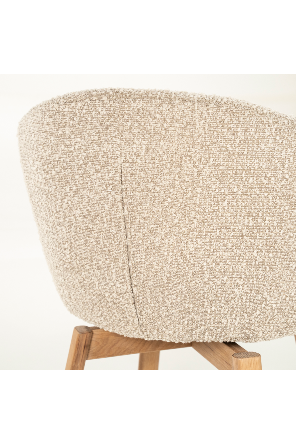 Oak Base Dining Chair | Eleonora Livia | Oroa.com