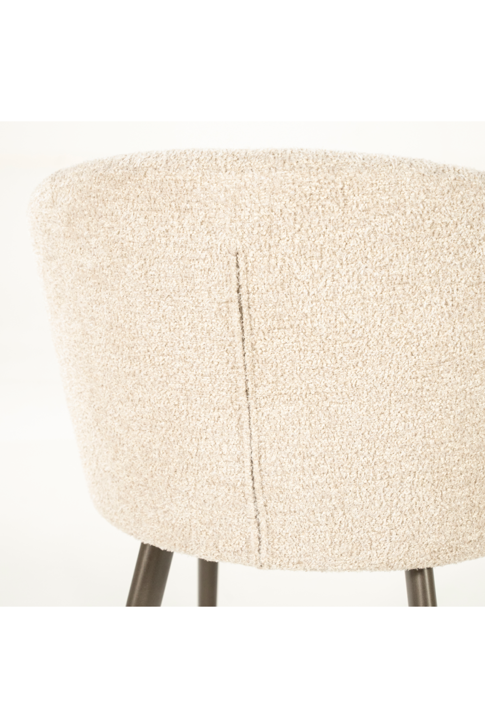 Curved Back Upholstered Dining Chair | Oroa.com