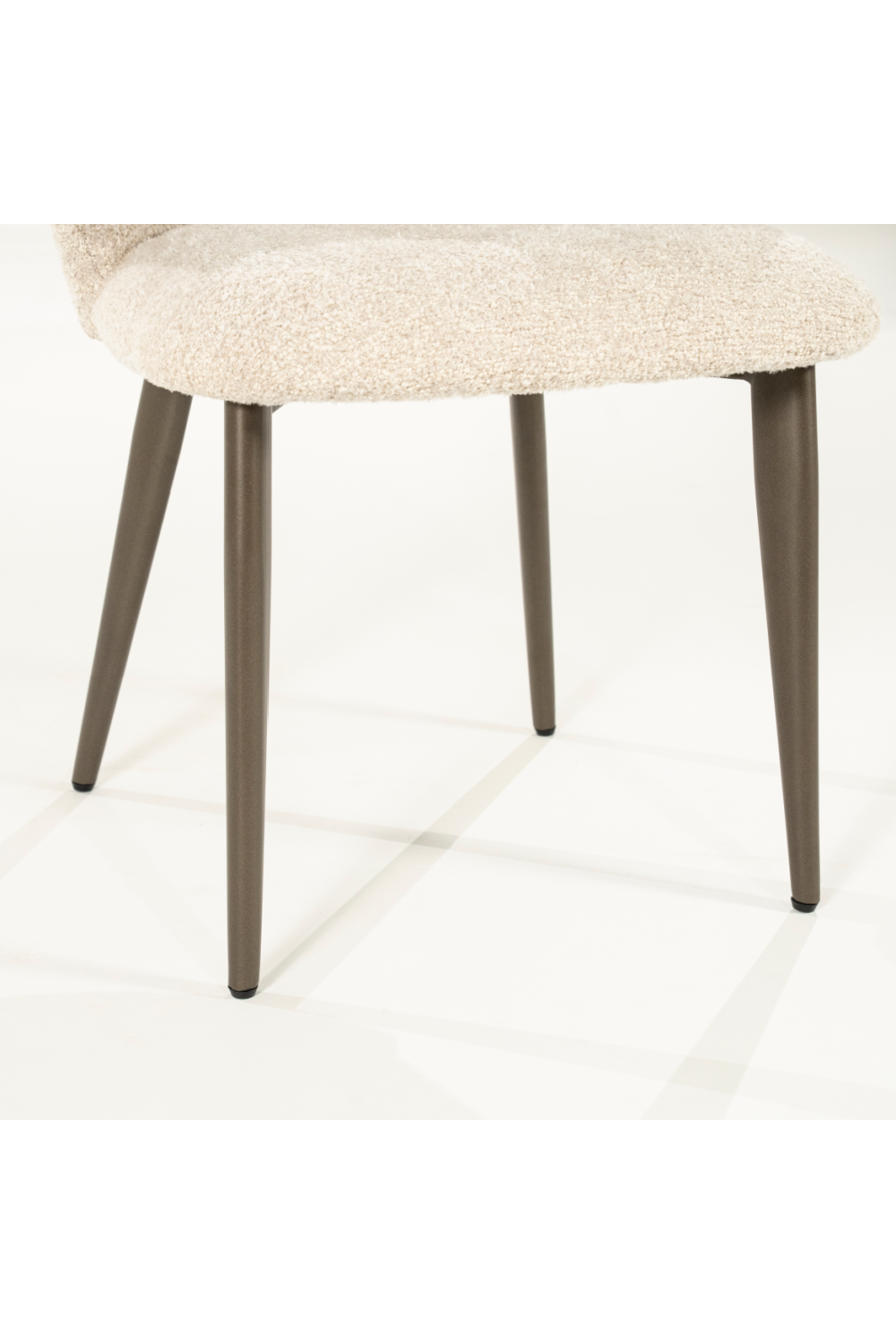 Curved Back Upholstered Dining Chair | Oroa.com