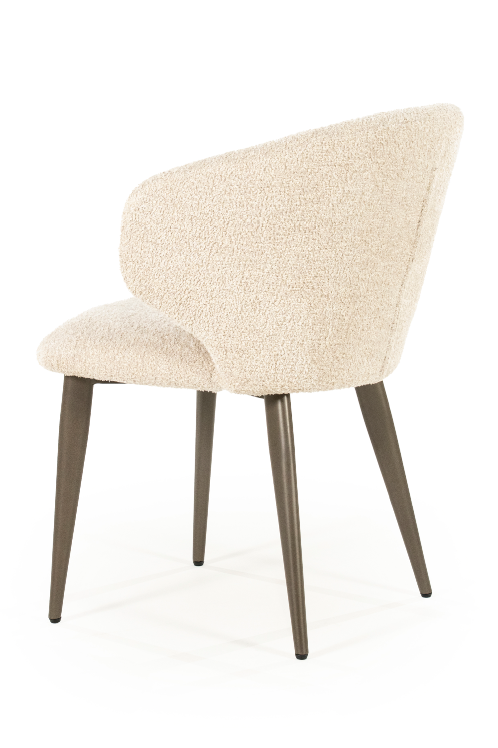 Curved Back Upholstered Dining Chair | Oroa.com