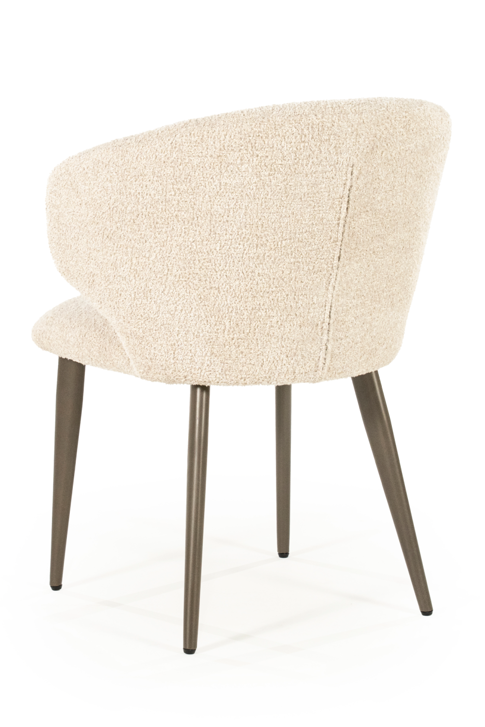 Curved Back Upholstered Dining Chair | Eleonora Mateo | Oroa.com