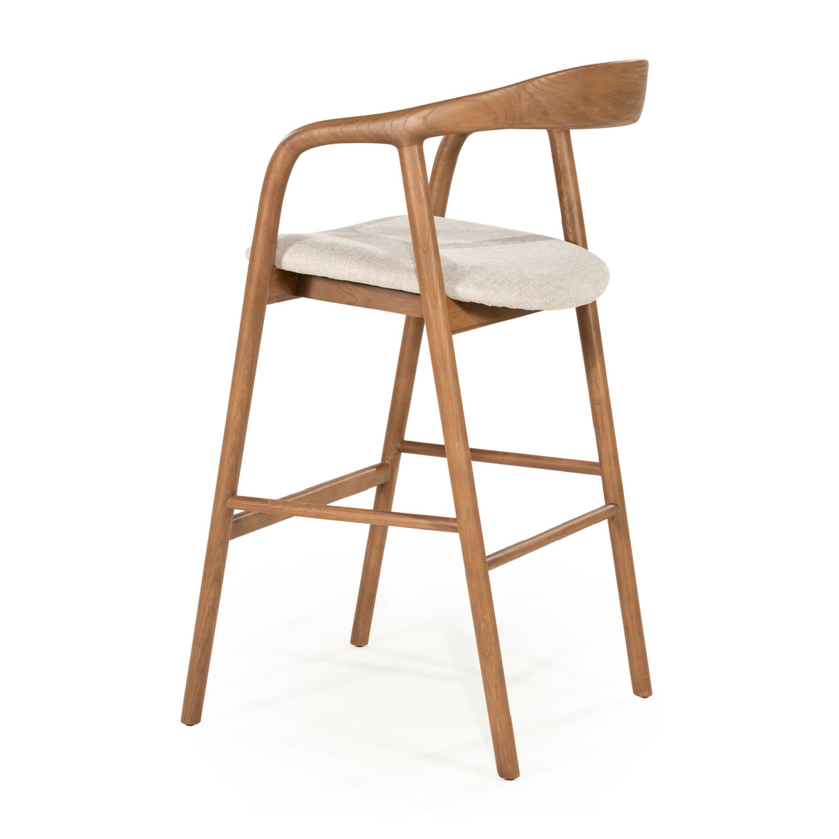 Lacquered Ash Bar Stool | Oroa.com