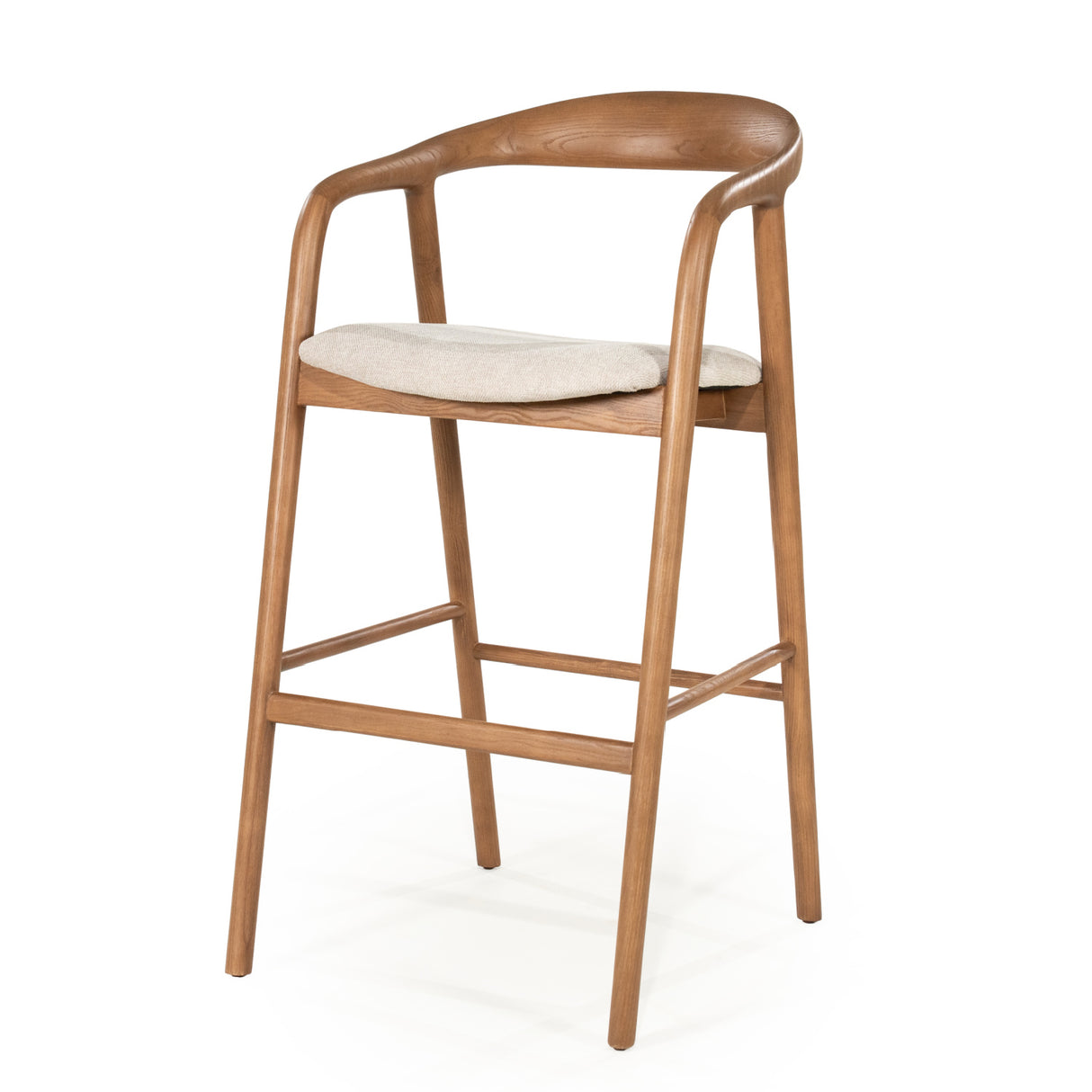 Lacquered Ash Bar Stool | Oroa.com